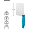 image:imageFarberware Precise Slice Bread Knife 8 Inch Maroon UltraSharp Serrated Blade Ergonomic SoftGrip Handle Ideal for Precision Cutting5Inch Cleaver