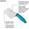 image:imageFarberware Precise Slice Bread Knife 8 Inch Maroon UltraSharp Serrated Blade Ergonomic SoftGrip Handle Ideal for Precision Cutting5Inch Cleaver