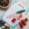 image:imageFarberware Precise Slice Bread Knife 8 Inch Maroon UltraSharp Serrated Blade Ergonomic SoftGrip Handle Ideal for Precision Cutting5Inch Serrated Santoku