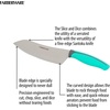 image:imageFarberware Precise Slice Bread Knife 8 Inch Maroon UltraSharp Serrated Blade Ergonomic SoftGrip Handle Ideal for Precision Cutting7Inch Slice and Dice Knife