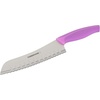 image:imageFarberware Precise Slice Bread Knife 8 Inch Maroon UltraSharp Serrated Blade Ergonomic SoftGrip Handle Ideal for Precision Cutting7inch Serrated Santoku