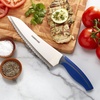 image:imageFarberware Precise Slice Bread Knife 8 Inch Maroon UltraSharp Serrated Blade Ergonomic SoftGrip Handle Ideal for Precision Cutting8Inch Chef Knife