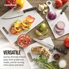 image:imageFarberware Reversible Plastic Cutting Board Set 3PieceWhite