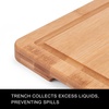 image:imageFarberware Rubberwood Cutting Board Set with Juice Grooved and Finger Grips 3PieceBamboo