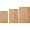 image:imageFarberware Rubberwood Cutting Board Set with Juice Grooved and Finger Grips 3PieceBamboo