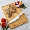 image:imageFarberware Rubberwood Cutting Board Set with Juice Grooved and Finger Grips 3PieceBamboo