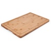 image:imageFarberware Rubberwood Cutting Board Set with Juice Grooved and Finger Grips 3PieceBamboo