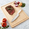 image:imageFarberware Rubberwood Cutting Board Set with Juice Grooved and Finger Grips 3PieceMaple