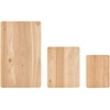 image:imageFarberware Rubberwood Cutting Board Set with Juice Grooved and Finger Grips 3PieceRubberwood