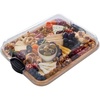 image:imageFARBERWARE Rectangular BuildaBoard Cutting Board with Single Compartment and Clear Locking Lid for Charcuterie Snacks and More BambooBlack
