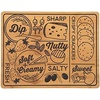 image:imageFarberware 11 x 14 Inch Bamboo Cutting Board Charcuterie Pattern142L x 11W Pack of 6