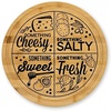 image:imageFarberware 11 x 14 Inch Bamboo Cutting Board Charcuterie PatternCharcuterie