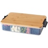 image:imageFarberware BuildABoard 11 x 16 Inch Poly Snacklebox with LidBlack