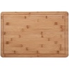 image:imageFarberware Rubberwood Cutting Board Set with Juice Grooved and Finger Grips 3PieceBamboo