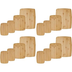 image:imageFarberware Bamboo Cutting Board Set 4Piece Reversible14L x 11W Pack of 4