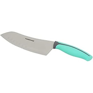 image:imageFarberware Precise Slice Bread Knife 8 Inch Maroon UltraSharp Serrated Blade Ergonomic SoftGrip Handle Ideal for Precision Cutting7Inch Slice and Dice Knife