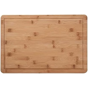 image:imageFarberware Rubberwood Cutting Board Set with Juice Grooved and Finger Grips 3PieceBamboo