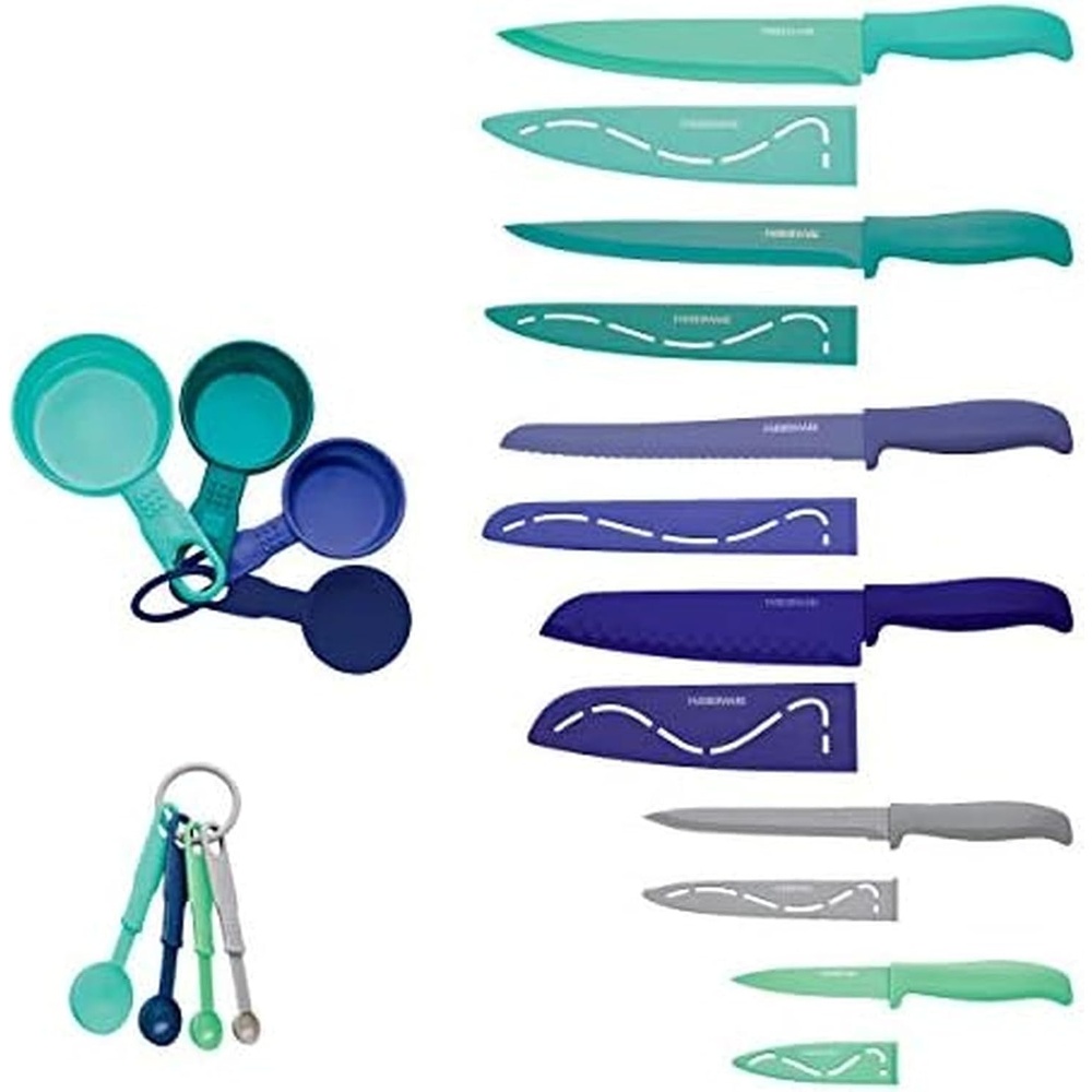 image:imageFarberware  5272030 Farberware Resin Cutlery Set Assorted Pastel Cool 12pieceMulticolor Cool