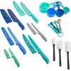 image:imageFarberware  5272030 Farberware Resin Cutlery Set Assorted Pastel Cool 12pieceMulticolor Cool