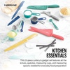 image:imageFarberware  5272030 Farberware Resin Cutlery Set Assorted Pastel Cool 12piecePastel Rainbow