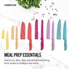 image:imageFarberware  5272030 Farberware Resin Cutlery Set Assorted Pastel Cool 12piecePastel Warm