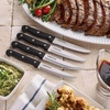 image:imageFarberware 4Piece FullTang Triple Rivet Never Needs Sharpening Stainless Steel Steak Knife Set Black13