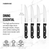 image:imageFarberware 4Piece FullTang Triple Rivet Never Needs Sharpening Stainless Steel Steak Knife Set Black13
