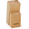 image:imageFarberware Soft Grip Cutlery Knife Block Set 14Piece Aqua and Gray