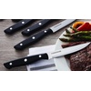 image:imageFarberware Stamped Triple Rivet Steak Knife Set  Black Set of 44