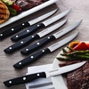 image:imageFarberware Steak Knife Set of 4 45Inch Stainless Steel BladesBlack