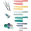 image:imageFarberware  5272030 Farberware Resin Cutlery Set Assorted Pastel Cool 12piecePastel Rainbow