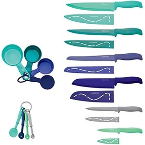 image:imageFarberware  5272030 Farberware Resin Cutlery Set Assorted Pastel Cool 12pieceMulticolor Cool