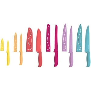 image:imageFarberware  5272030 Farberware Resin Cutlery Set Assorted Pastel Cool 12piecePastel Warm