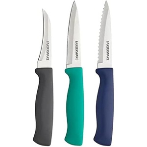 image:imageFarberware Paring Knife Set 3Piece BlueBlue