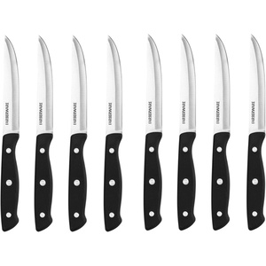 image:imageFarberware Stamped Triple Rivet Steak Knife Set  Black Set of 48