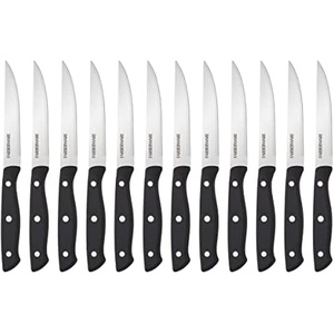 image:imageFarberware Steak Knife Set of 8 45Inch Stainless Steel BladesBlack
