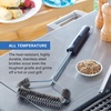 image:imageFarberware BBQ Stainless Steel Spiral Grill Brush Woven Stainless Steel Bristles Includes Storage Ring Pack of 322Inch