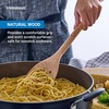 image:imageFarberware Beechwood Slotted Spoon for Cooking Wooden Spoon Kitchen Utensil for Stirring and Draining Safe on Nonstick Cookware Hand Wash