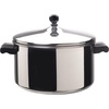 image:imageFarberware Classic 6Quart Stainless Steel Stockpot with Lid 4Quart Saucepot  Silver