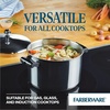 image:imageFarberware Classic Series Double Boiler and Saucepan with Lid 2 QtCookware Set 15 Piece