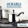 image:imageFarberware Classic Series Double Boiler and Saucepan with Lid 2 QtSaucepan 3 Quart