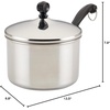 image:imageFarberware Classic Series Double Boiler and Saucepan with Lid 2 QtSaucepan 3 Quart