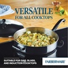 image:imageFarberware Classic Series Double Boiler and Saucepan with Lid 2 QtSaute Pan w Helper Handle 45 Quart