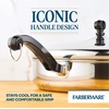 image:imageFarberware Classic Series Double Boiler and Saucepan with Lid 2 QtSaute Pan w Helper Handle 45 Quart