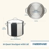 image:imageFarberware Classic Series Double Boiler and Saucepan with Lid 2 QtStockpot 16 Quart