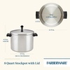 image:imageFarberware Classic Series Stainless Steel Stock Pot with Lid 8QuartStainless Steel