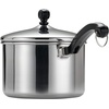 image:imageFarberware Classic Stainless Steel 6Quart Stockpot with Lid  3 Quart Saucepan