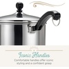 image:imageFarberware Classic Stainless Steel 6Quart Stockpot with Lid  3 Quart Saucepan