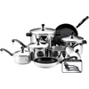 image:imageFarberware Classic Stainless Steel Cookware Pots and Pans Set 15Piece50049Silver amp Classic Stainless Series 2Quart Covered Double Boiler