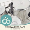 image:imageFarberware Classic Stainless Steel Cookware Pots and Pans Set 15Piece50049Silver amp Classic Stainless Series 2Quart Covered Double Boiler